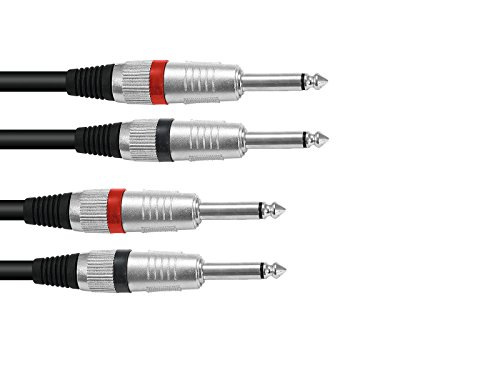 Preisvergleich Produktbild Omnitronic 30210024 Kabel KK-100 2x Klinke mono 10m