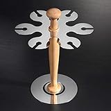 ZYM Weinregale Vintage Schmiedeeisen Flugzeug Form Tischuhr Kreative Wohnzimmer Weinschrank TV Cabinet Schlafzimmer Schreibtisch Uhr Desktop-Dekoration tassenhalter (Farbe : Holzfarbe)