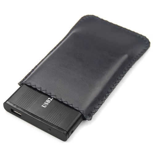 DIGIFLEX Gehäuse für 2,5″ IDE-Festplatten mit USB-Anschluss für Laptop & PC - 5