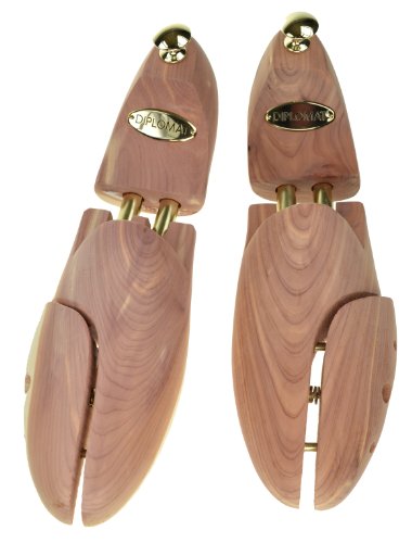 Preisvergleich Produktbild Seitlich gespalten, Zedernholz, Schuhspanner, 1 Paar, Größe: 10 (EU44)