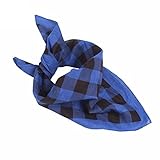 Neu Plaid Gitter Elastisches Kopftuch Haarband Damen Stirnband, LEEDY Mädchen Headband Niedlich Kopfband Sport Yoga Party Geschenk Kopfbedeckung Quadratischer Schal
