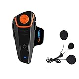 【Lange Batterie-Standby & Garantie】Die motorrad intercom mit eine wideraufladbare 450mAh Lithium Batterie, Standby Bis zu 300 Stunden. Telefonieren Sie bis zu 10 Stunden Intercom bis zu 8 Stunden. Und wir bieten Ihnen eine Garantie von 12 Monaten an, so wie einen leicht zu erreichenden Kundendienst, was Ihnen erlaubt, das Gerät ganz sorgenfrei zu kaufen.