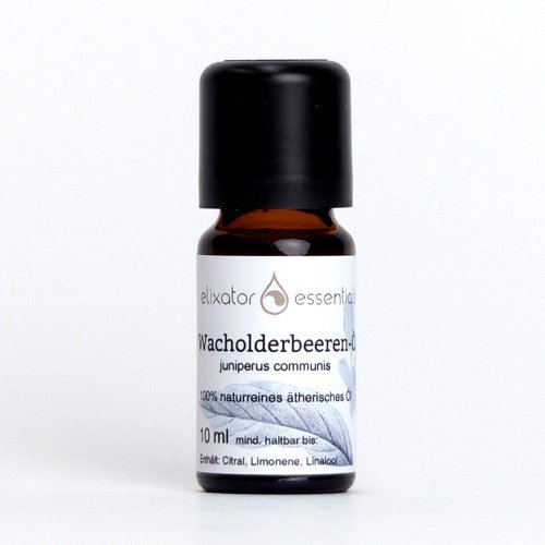 Preisvergleich Produktbild Wacholderbeeren-Öl, Elixator Essentials - 100% naturreines ätherisches Öl, 10 ml