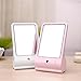 Anself LED Light Cosmetic Makeup Mirror with Mister Sprayer Humidifier