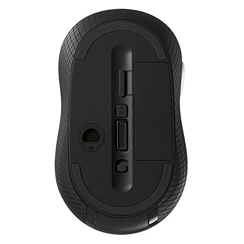 Microsoft Wireless Mobile Mouse 4000 - mice (RF Wireless, BlueTrack, Alkaline, Black, AA, Windows 7 Windows Vista Windows XP Mac: OS X v10.2-10.5)