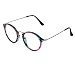 Produktbild Forepin® Dame Mädchen klare Linse Brille Augen Durchsichtig Gläser Wechselgläser Sonnenbrille Brillenfassungen
