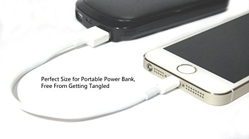 Mirco USB Synawire Kabel[ 5-Pack, 10 Inches]- kurz Ladekabel mit dem schnellesten Geschwindigkeit für Samsung, Nexus, LG, Motorola, Android Smartphones und Mehr— Weiß - 4