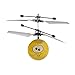 Produktbild (833) LED Helikopter Ball Fliegende LED Kugel Funny Face Hubschrauber Drohne RC (Gelb)