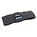 Price comparison product image Forepin® Unisex Music Bluetooth Headband Sweatband with Wireless Headphones Headsets Speakers for Gym Fitness Sports Running Jogging Skiing Skating Hiking Compatible with iPhone Android Cell Phones - Dark gray