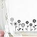 Produktbild Star source Hübsche Blumen selbstklebende Vinyltapete für Baby Kinderzimmer Dekor Wall Decal Home Decor