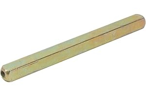 Gedotec Tige de poignée carrée en métal pour ferrures de porte et poignées de porte | Tige de rechange avec filetage M12 | Tige de 8 x 110 mm | Carré de poignée en acier trempé | 1 pièce