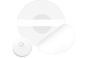 LIANGMAI 20 Stück Freestyle Libre 3 Pflaster, Libre Patch Sport-Pflaster für Freestyle Libre 2 3 Sensor, transparent ohne Kleber in der Mitte, selbstklebend Wasserfest & Hautfreundlich - 14 Tage Klebekraft