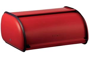 PLINT Nuevo Bread Box, Stainless Steel, Red