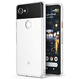 Coque Google Pixel 2 XL, Ringke [FUSION] Bumper en TPU avec Dos Crystal transparent [Protection contre les chutes / Technologie d'absorption des chocs] Étui de protection pour Pixel2 XL - Clair Clear