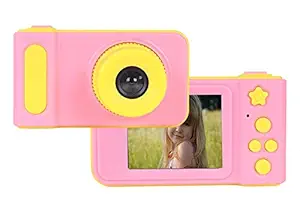 Amitasha Kids Digital Camera with 2 Inch Screen Child Real Camera for Childrens Cute Digital Camcorder Video Recorder