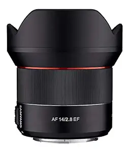 Samyang AF 14mm F2.8 Canon EF Auto Focus Lens - Black