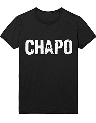 Hypeshirt T-Shirt El Chapo C000065 Nero M