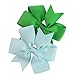 HBF 30PCS Grosgrain Ribbon Hair Bows Teen Kid Toddler Baby Girl Hair Clips Alligator