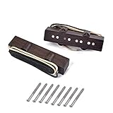 Jeder Tonabnehmer ist mit Wachs gefüllt, um die Mikrofonie zu unterdrücken und unerwünschte Rückkopplungen und Geräusche zu vermeiden.