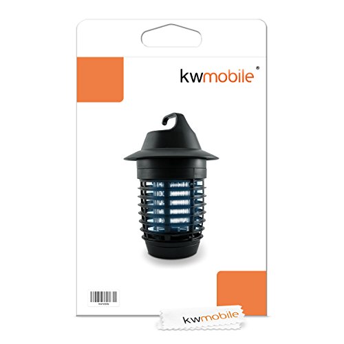 kwmobile UV Insektenvernichter – Insektenlampe mit 5 Watt für Mücken, Fliegen und anderen Insekten - 6