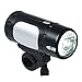 Price comparison product image Ultrasport Hi-Power LED Bike Light / Rechargeable Halogen Battery Front Light for Racing Bikes with 1 Watt and 20 Lux, StVZO approved, waterproof, with click switch, stand light and slide function