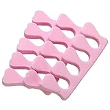 RuiChy Nail Art Sponge Foam Soft Finger Toe Separator Separate Pedicure Manicur Tool