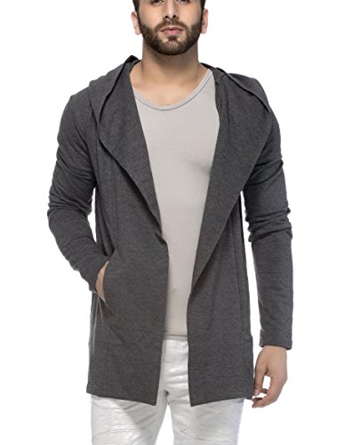 Tinted Mens Cotton Blend Hooded Cardigan RS.753 (46.00% Off) - Amazon