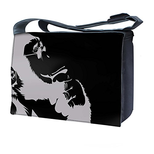Luxburg Messenger Bag Umhängetasche Laptoptasche Notebooktasche mit Tragegurt Tasche für Laptop / Notebook Computer 17,3 Zoll