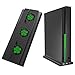Produktbild LIDIWEE Vertikaler Kühlständer Kompatibel mit Xbox One X, 3 Integriertem Lüfter, Ladestation mit Zwei Controllern, 3 USB 2.0-Anschlüssen und LED-Lichtleiste