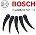 Produktbild Bosch Original Durablades (Ersatzmesser ) (Packung mit 5 Klingen) (Um den Bosch ART 26-18 Li Akku-Trimmer) (mit einem STANLEY Band und einem Cadbury Schokoriegel )