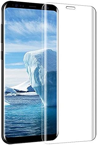 Samsung S8 Plus Tempered Glass Film, Vitutech Galaxy S8 Plus Screen Protecter 3D Full Coverage 9H Hardness Anti Scratch Shatter Proof Protective Film for Samsung Galaxy S8 Plus - Transparent