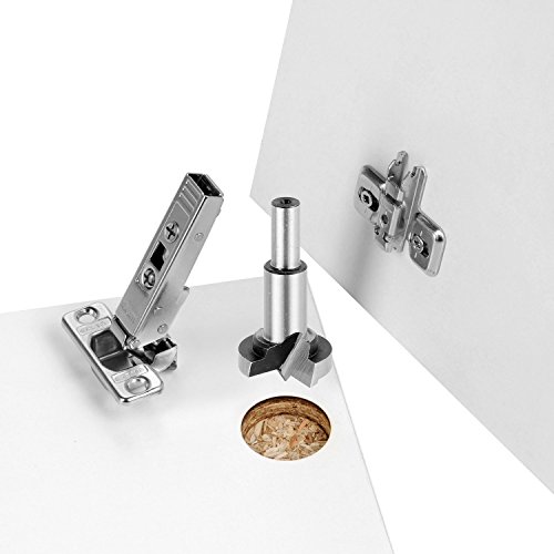 Kreator 03013001 Einbauleuchte Scharnier Holz Bohrer Bit, weiß, 03013002 - 3