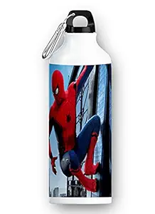 TrendoPrint Spiderman Printed Sports Sipper/Water Bottle (600ml) for Gym, Yoga, Kids, Boys, Girls, Brother, Sister, Babies, Baby, Workout, Adults (B3-96)