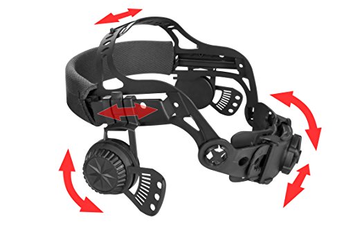 Proteco-Werkzeug® P600E-C Solar Automatik Schweisshelm Schweißhelm Schweissmaske Schweißschild Automatikhelm Carbon - 5