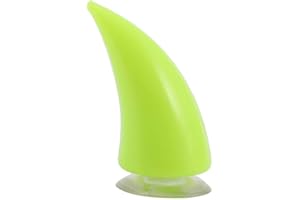 KIMISS Motorcycle Helmets Devil Horns Helmet Motorbike Helmets Devil Horns for Motorbike Helmet Motorcycle Demon Horn with Sucker Decoration Accessories Rubber (Green)