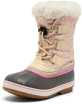Sorel Scarponi Childrens YOOT PAC in nylon WP, design impermeabile, isolamento aderente, fodera staccabile, vestibilità senza sforzo - unisex bambini