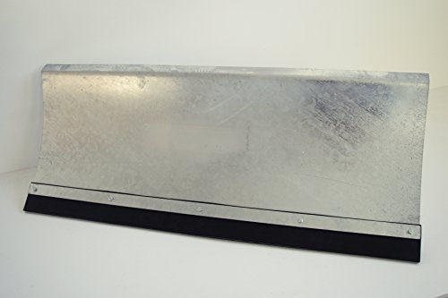 Schneeschild 125×40 feuerverzinkt Räumschild Schneeschieber Quad Rasenmähertraktor - 7