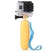 Floating Hand Grip for GoPro,Yellow Floating Hand Grip/ Floating Handle Tripod/pole Mount for Gopro Hero1/2/3/3+ and Hero 4, Includes Thumb Screw and Adjustable Wrist Strap. RS.1732.00