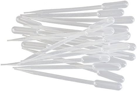 100 Pcs 5ml Capacity Liquids Pipetting Disposable Transfer Pipettes