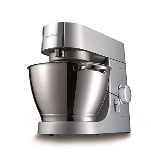 Kenwood KMC 05007 Chef Titanium Küchenmaschine (inklusive Glasmixaufsatz, Fleischwolf, Entsafteraufsatz) silber - 2