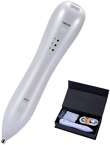 Mole Removal Sweep Spot Pen Kit, Portable USB Charging Professional Acharm Spots Removal Device For Skin with Dark Spot Tattoo Nevus Speckle Skin Tag Pigmentation Birth Mark