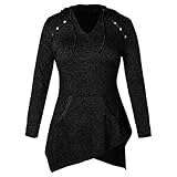 ✿Damen Warm Winterjacke Parka Jacke Mantel Lange Mit Fellkapuze Steppjacke Wintermantel Wintermantel Wollmantel Dufflecoat Mit Stehkragen Und Gefütterter Kapuze Mantel Plüschjacke Winter Winterjacke Steppjacke Warmen Outwear Reißverschluss Lange Ärmel Einfarbig Sexy Parka Damen Mantel lang mit Wasserfall-Schnitt Trenchcoat mit Gürtel| weicher Jacke Damen Pullover Winter Casual Long Sleeve Loose Strick Pullover Sweater Top Outwear *Hergestellt in der EU