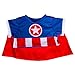 Produktbild Super Star Bär ICAN Hero T-Shirt mit Cape - 16 "/ 40cm Teddybär Kleidung - für Build a Bear