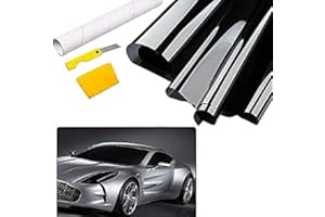 TOTMOX Película de la ventanilla del coche, rollo del tinte de la ventanilla del coche de la privacidad para la mayoría de los coches los 75CM los x 7M, 50% de transmisión de luz