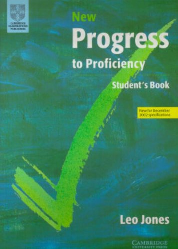 Télécharger New Progress to Proficiency Student's book PDF Ebook En Ligne