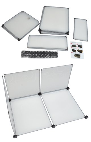 ts-ideen-Armoire--vtements-Commode-Meuble-de-rangement-Entre-chambre-salle-de-bains-Blanc-transparent