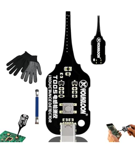 Induktivitätstester Typ-C – Kompakter Spulendetektor Für Handy-, Auto- & Platinenreparatur, Hohe Empfindlichkeit, Schnelle Fehlerdiagnose, 7,7x3 Cm, 30 G