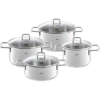 Fissler bonn / Edelstahl-Topfset, 4-teilig, Kochtopf-Set