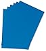Q Connect A4 Leathergrain Binding Comb Covers - Blue (Pack of 100)