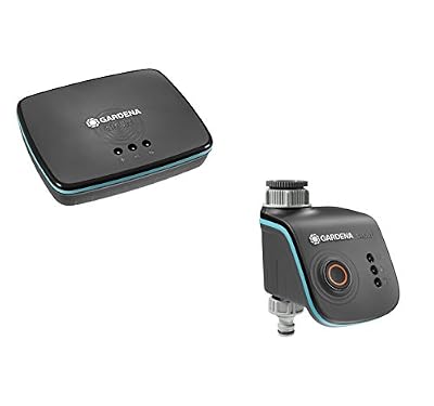 Gardena Ensemble connecté Lot Arrosage contrôlé Connecté 28x29x12 cm Bleu/Noir
